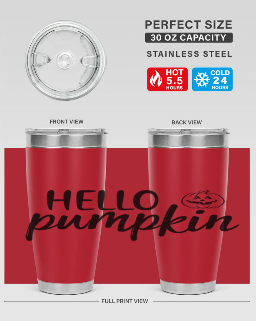 Hello Pumpkin 286#- fall- Tumbler