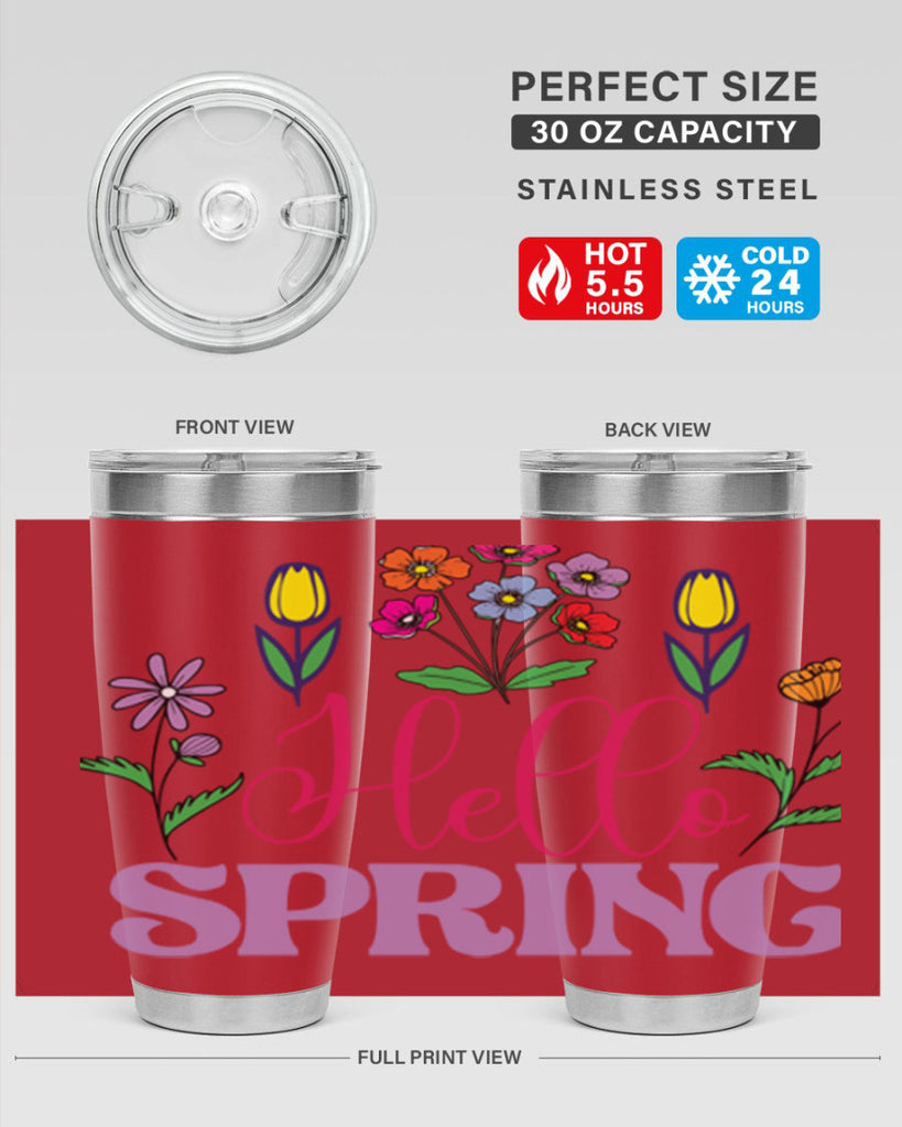 Hello Spring  233#- spring- Tumbler