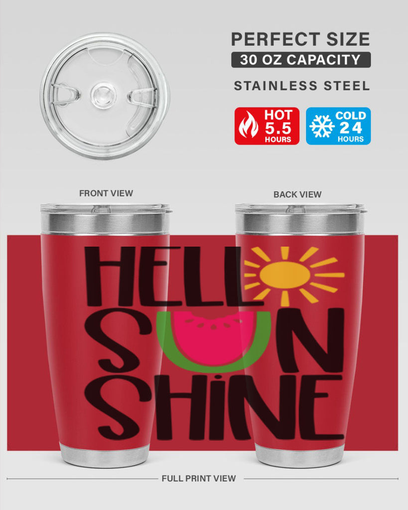 Hello Sunshine Style 37#- summer- Tumbler