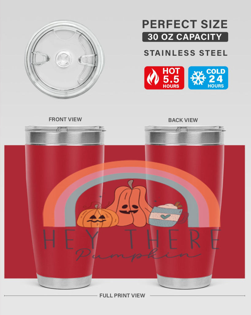 Hey There Pumpkin 309#- fall- Tumbler