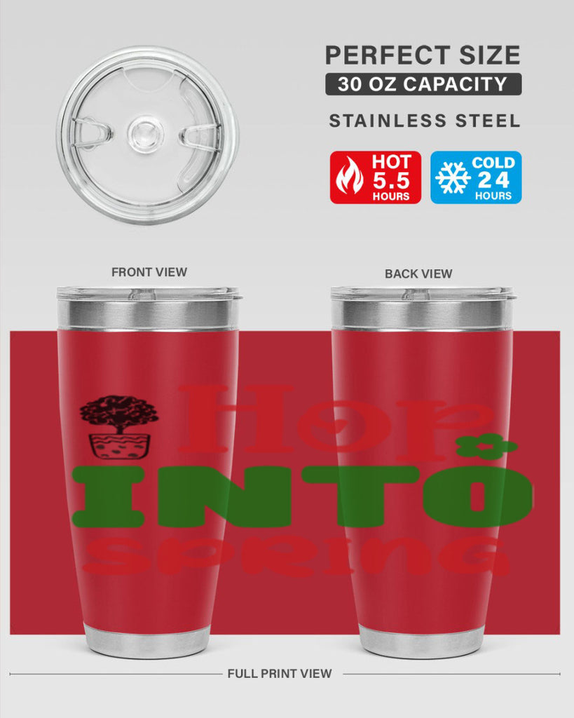 Hop into Spring 251#- spring- Tumbler
