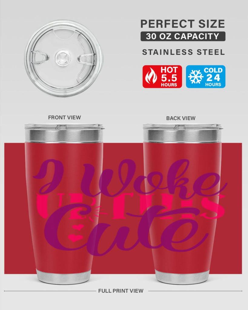 I Workup This Cute Style 243#- baby- tumbler