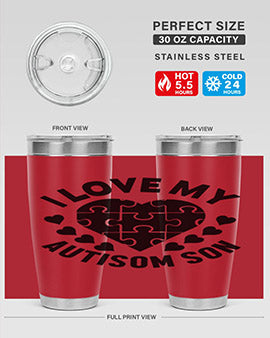 I love my Style 45#- autism- Tumbler