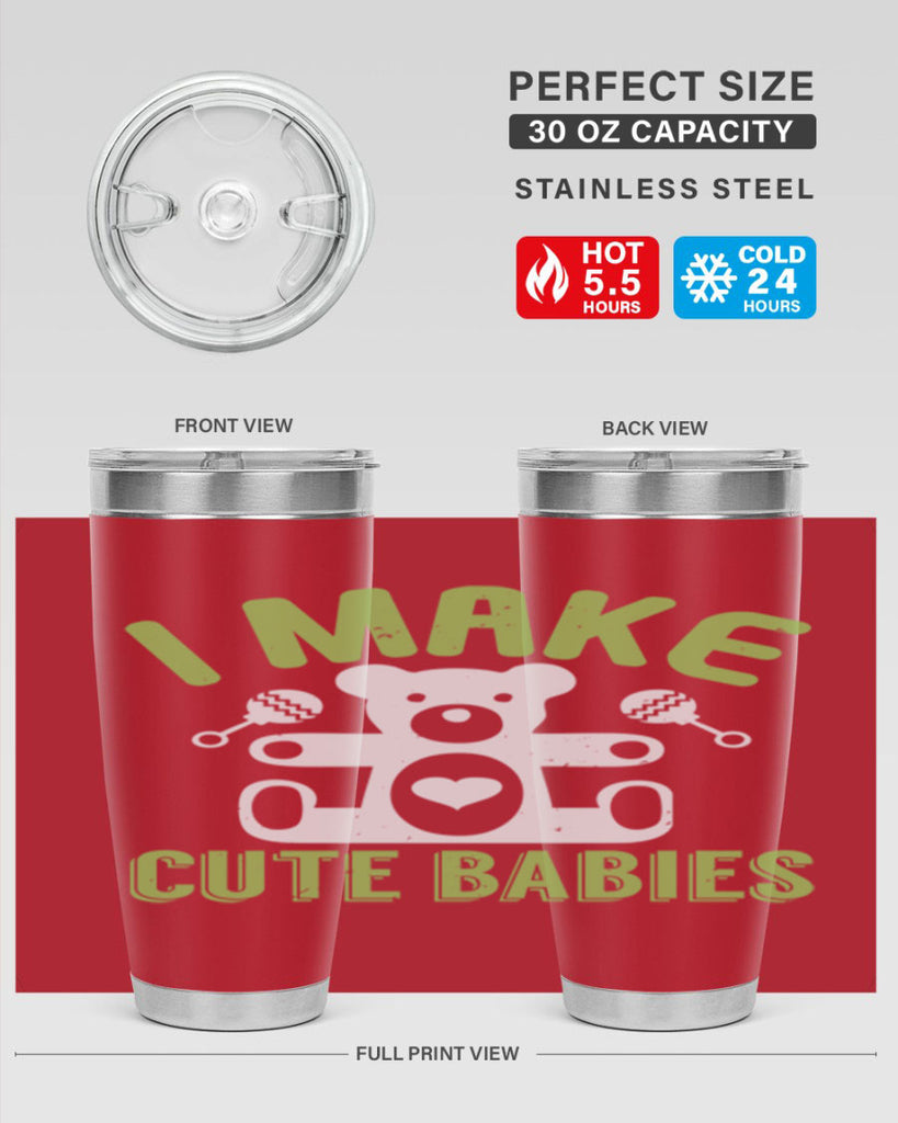 I make cute babies Style 218#- baby- tumbler