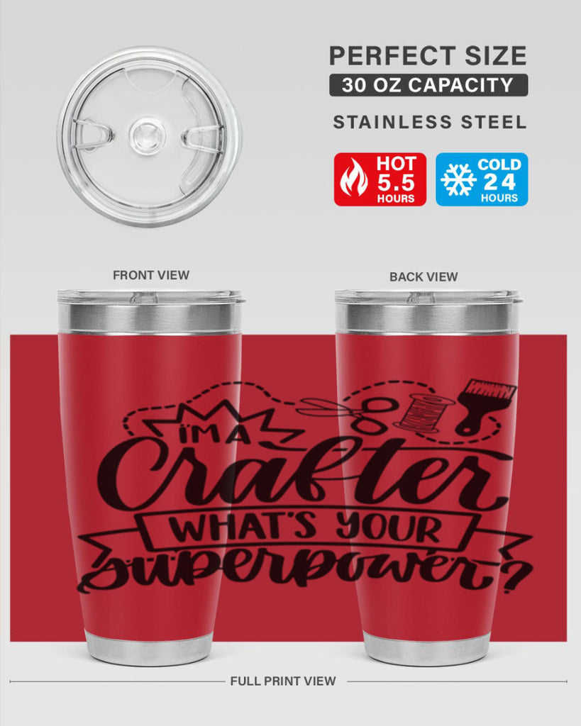 Im A Crafter Whats Your 19#- crafting- Tumbler