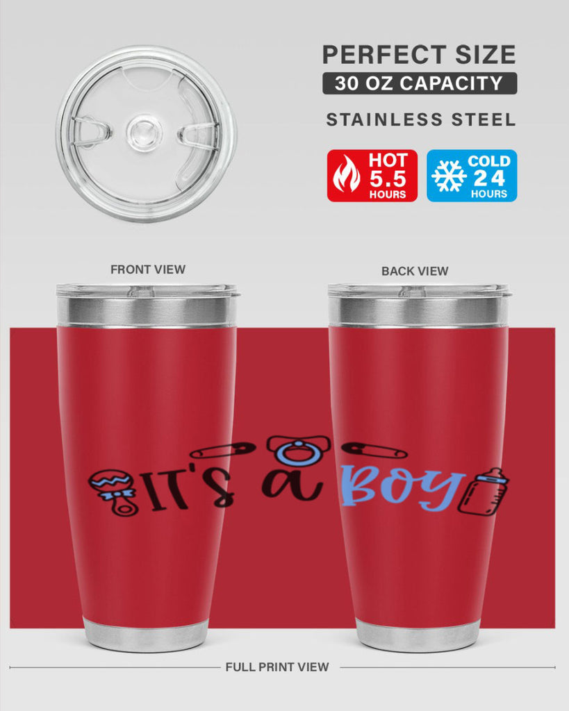 Its A Boy Style 80#- baby- tumbler