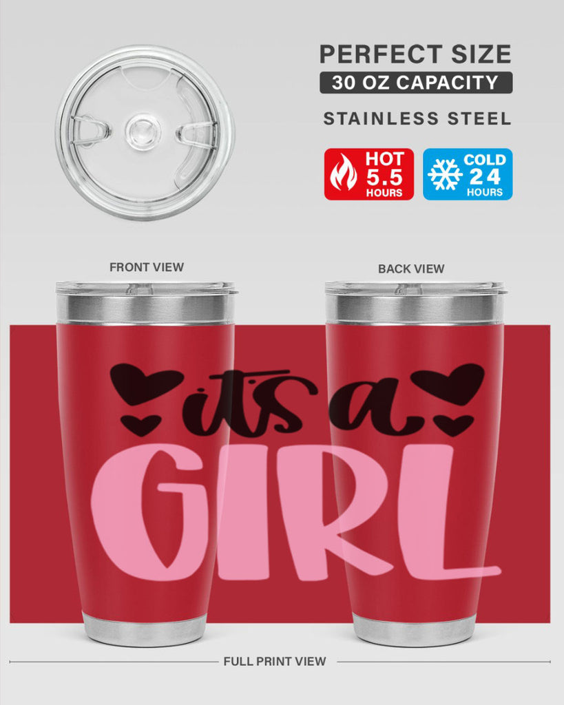 Its A Girl Style 79#- baby- tumbler