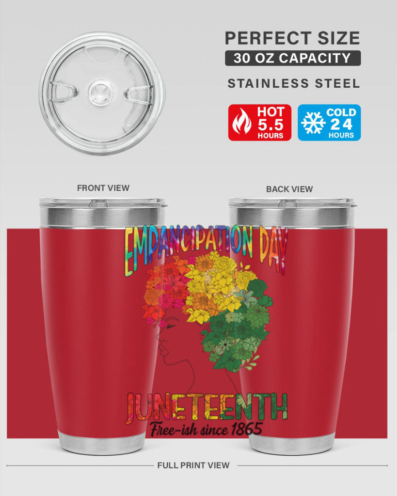 Juneteenth Freedom Day African 1865 Png 28#- Juneteenth- tumbler