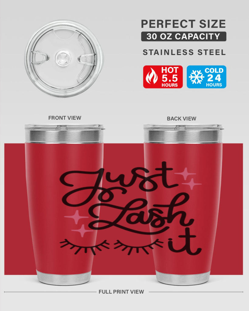 Just Lash It Style 76#- make up- Tumbler