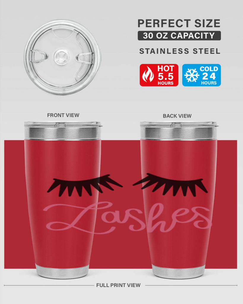Lashes Style 69#- make up- Tumbler