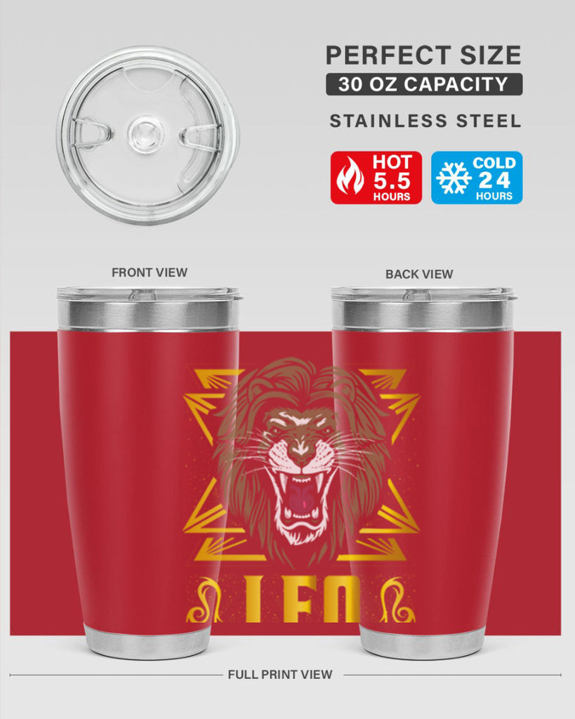 LeoSign 295#- zodiac- Tumbler