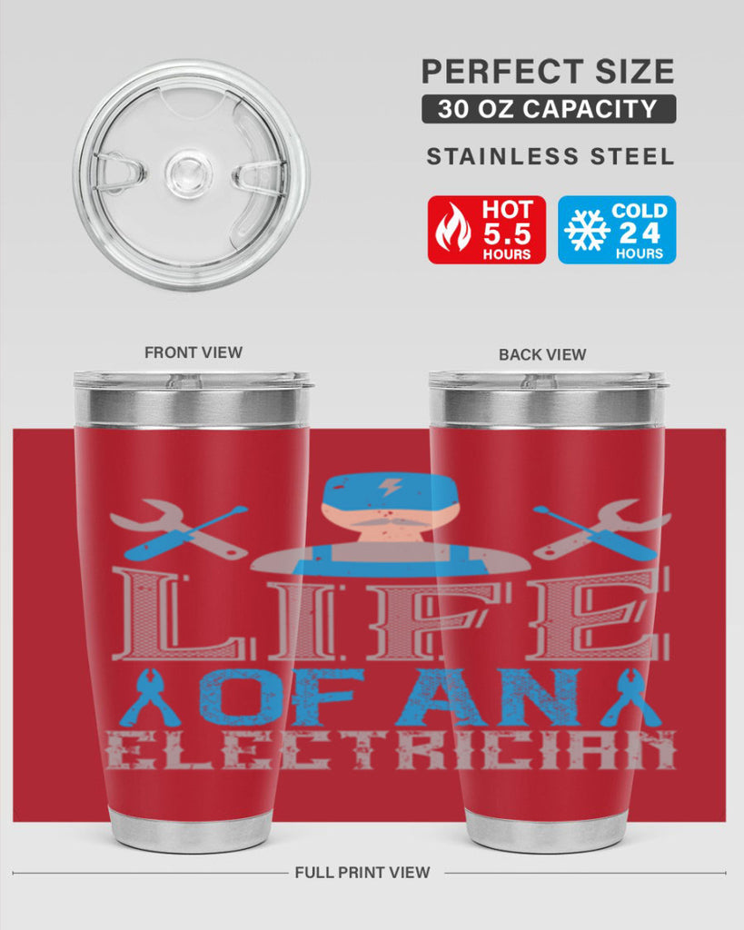 Life of an electrician Style 26#- electrician- tumbler