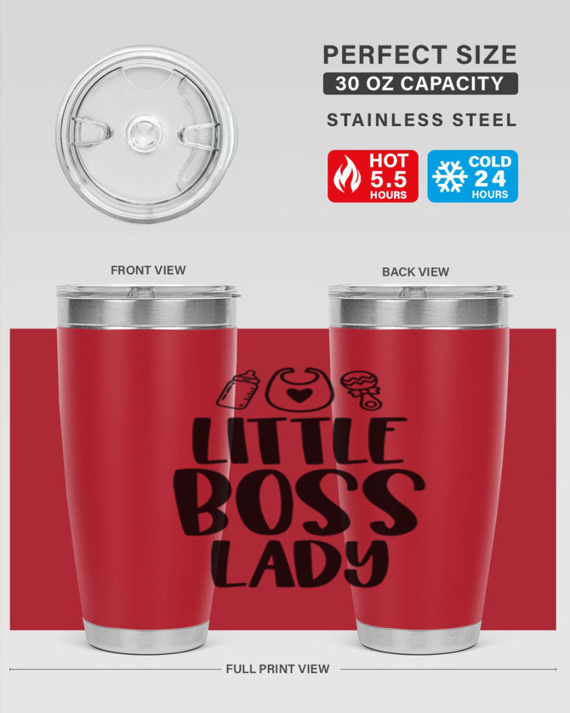 Little Boss Lady Style 67#- baby- tumbler