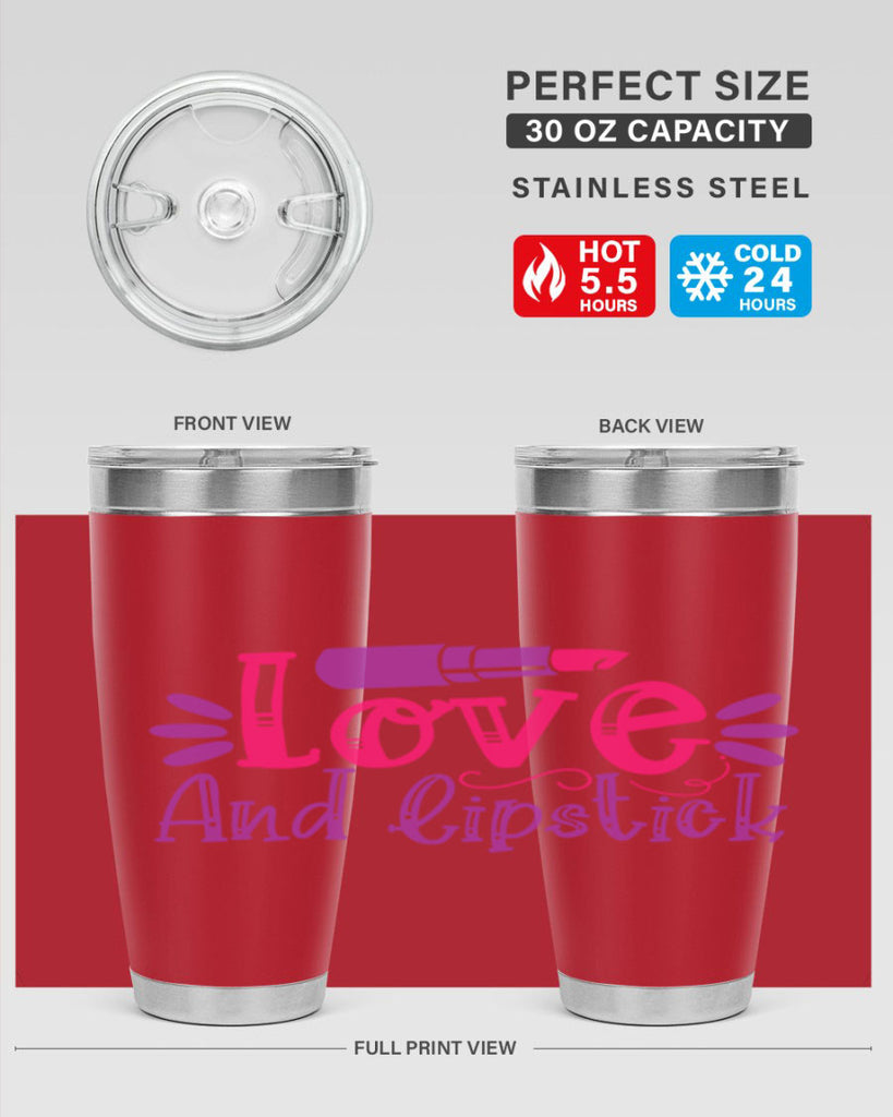 Love And Lipstick Style 225#- make up- Tumbler