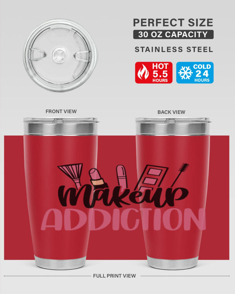 Makeup Addiction Style 54#- make up- Tumbler