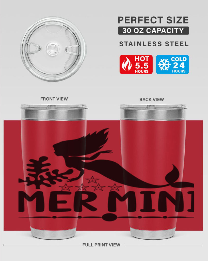 Mer mini 353#- mermaid- Tumbler