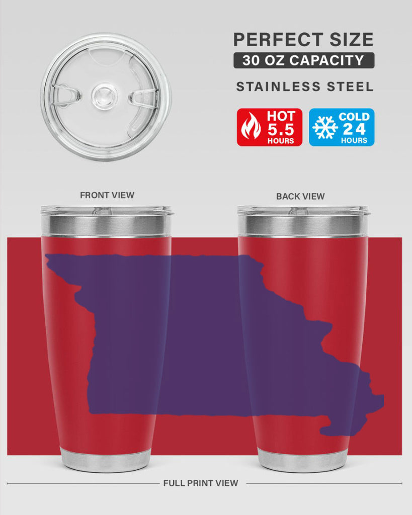 Missouri 26#- stateflags- Tumbler