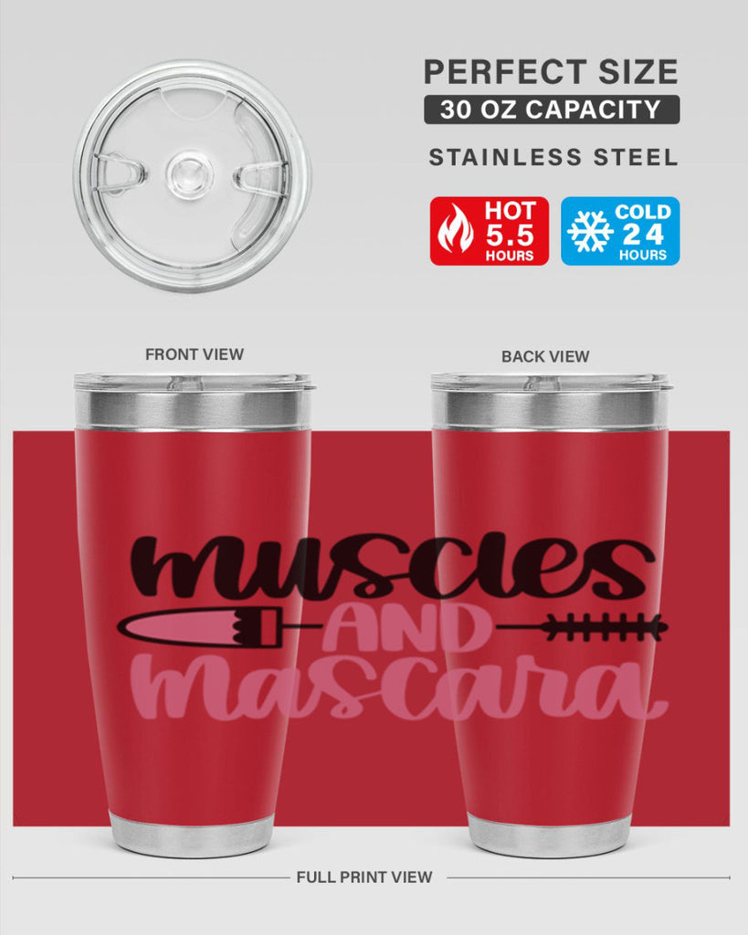 Muscles And Mascara Style 35#- make up- Tumbler