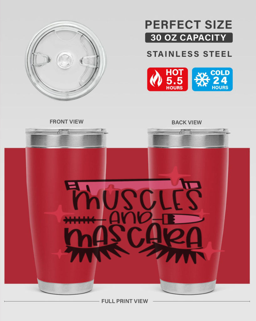 Muscles And Mascara Style 36#- make up- Tumbler