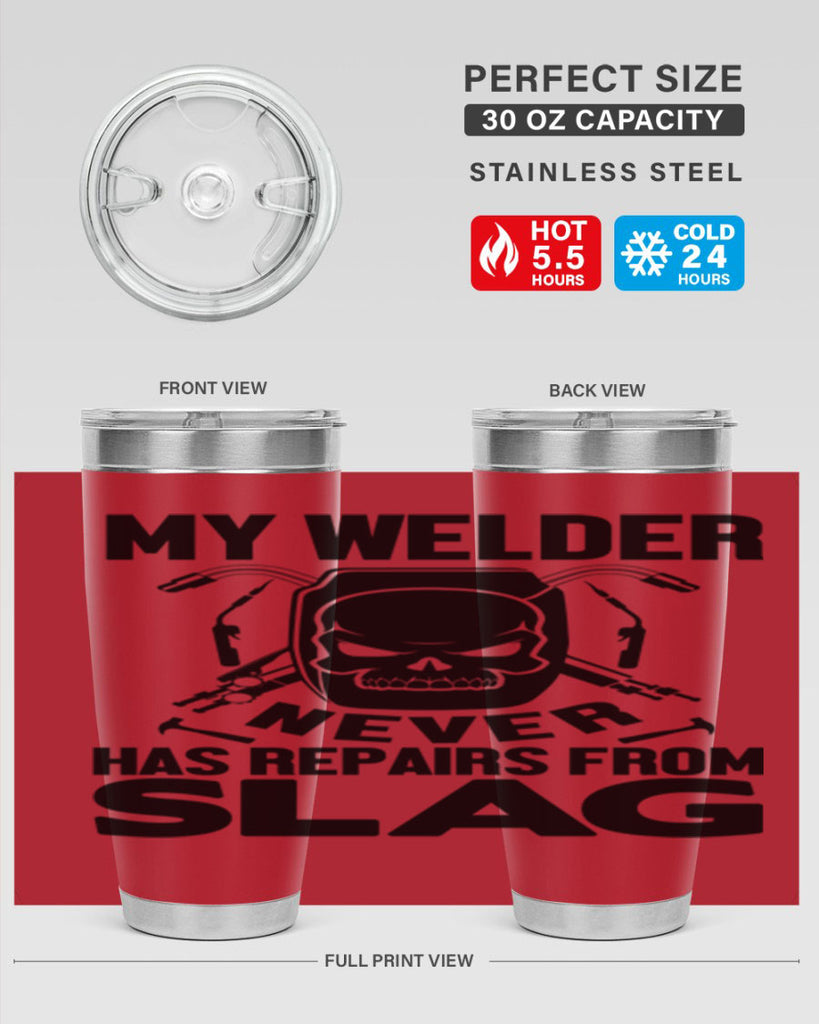 My welder never Style 7#- welder- tumbler
