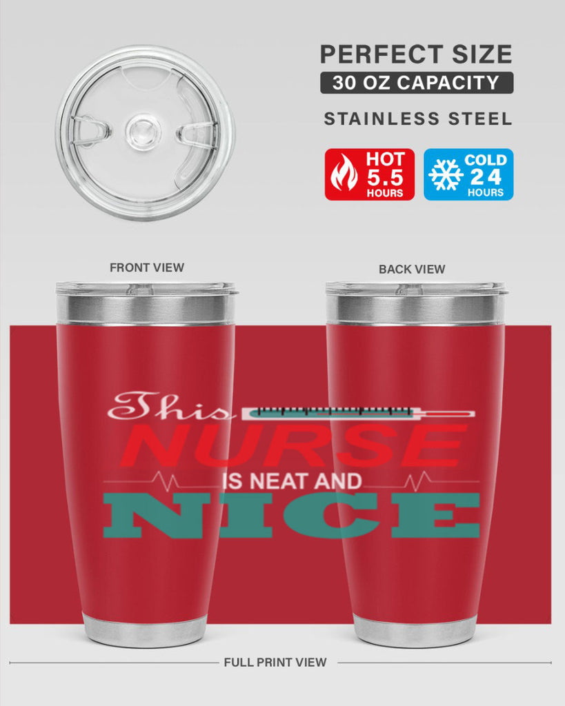 Nurse NiceTransperntPNG Style 403#- nurse- tumbler
