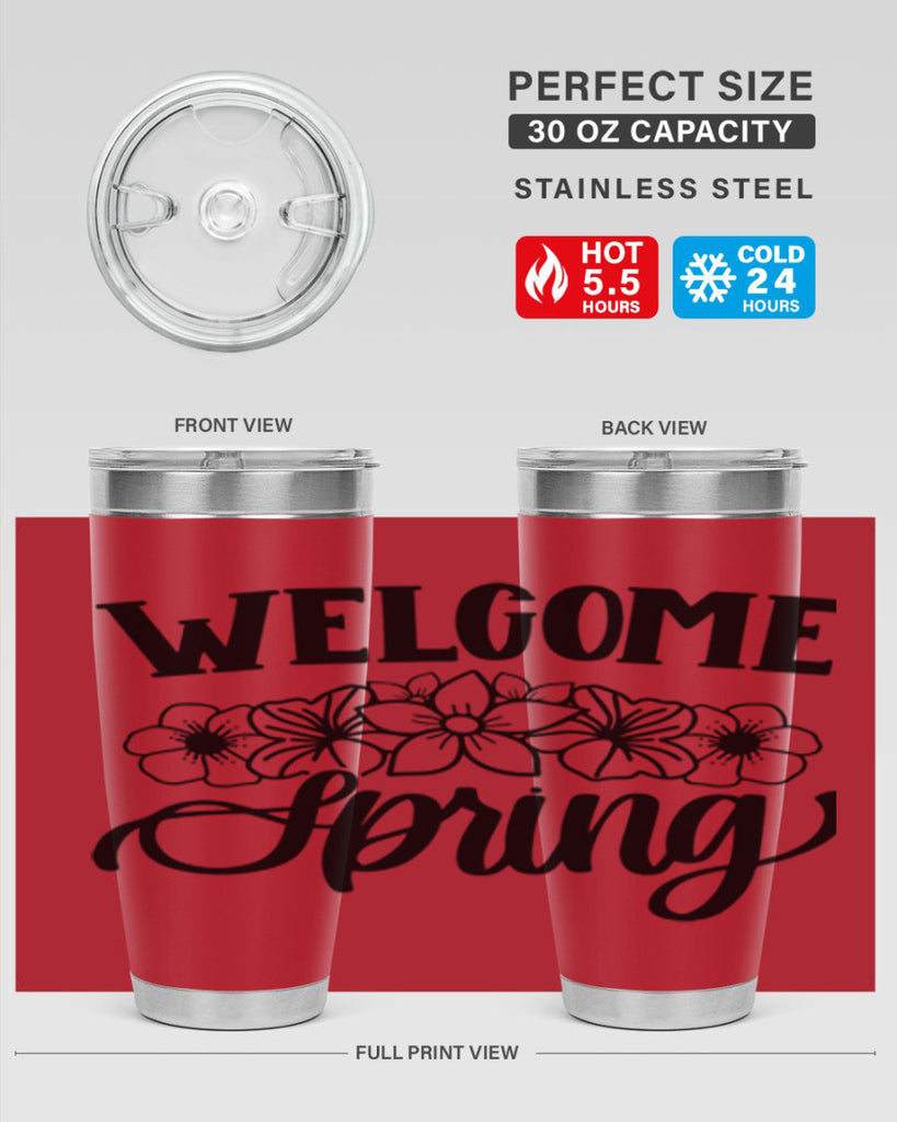 PNG_Welcome Spring396#- spring- Tumbler