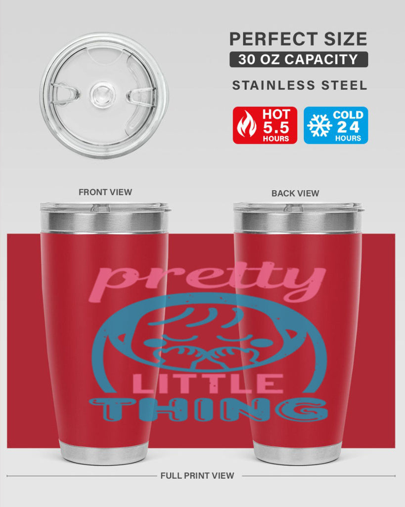 Pretty little Thing Style 19#- baby shower- tumbler