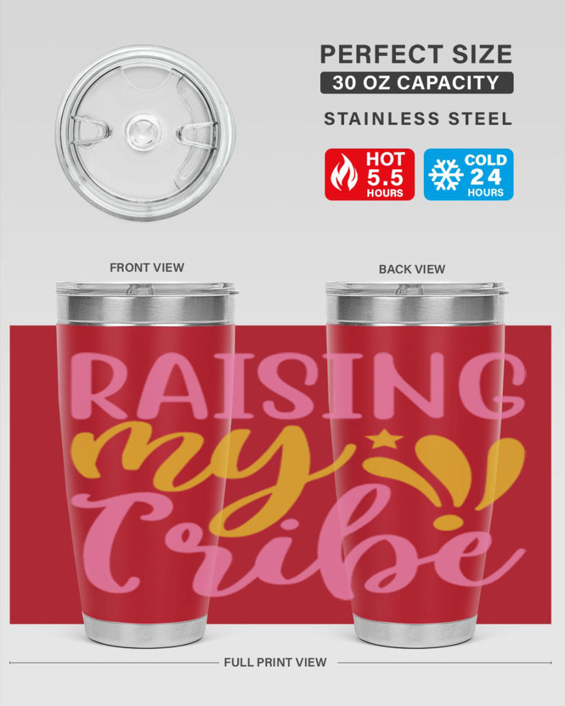 RAISING MY TRIBE Style 5#- summer- Tumbler