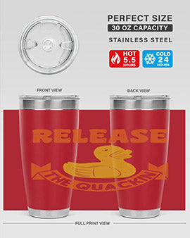 Release The Quackin Style 20#- duck- Tumbler