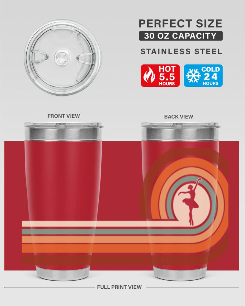 Retro Ballet Evolution For Ballerinas Ballet 74#- ballet- Tumbler