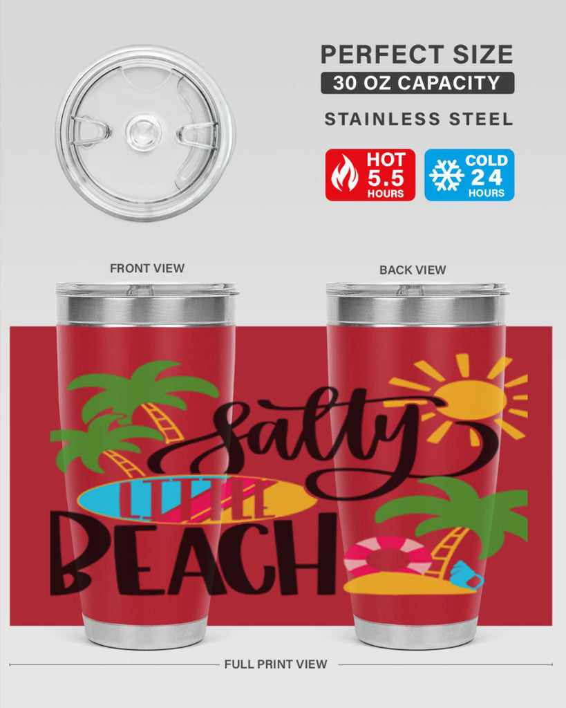 Satly Little Beach Style 26#- summer- Tumbler