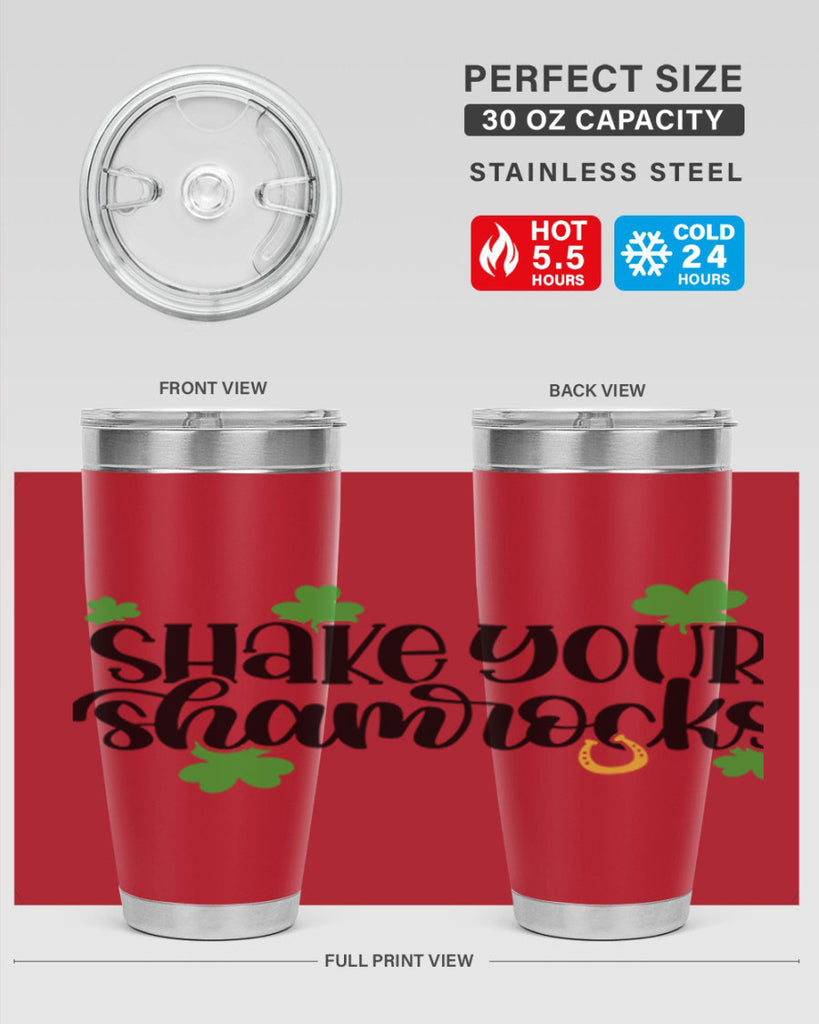 Shake Your Shamrocks Style 32#- St Patricks Day- Tumbler
