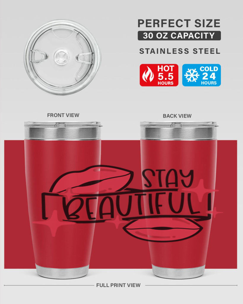 Stay Beautiful Style 19#- make up- Tumbler