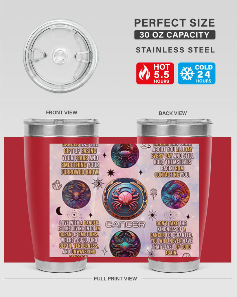StraightCancer 470#- zodiac- Tumbler
