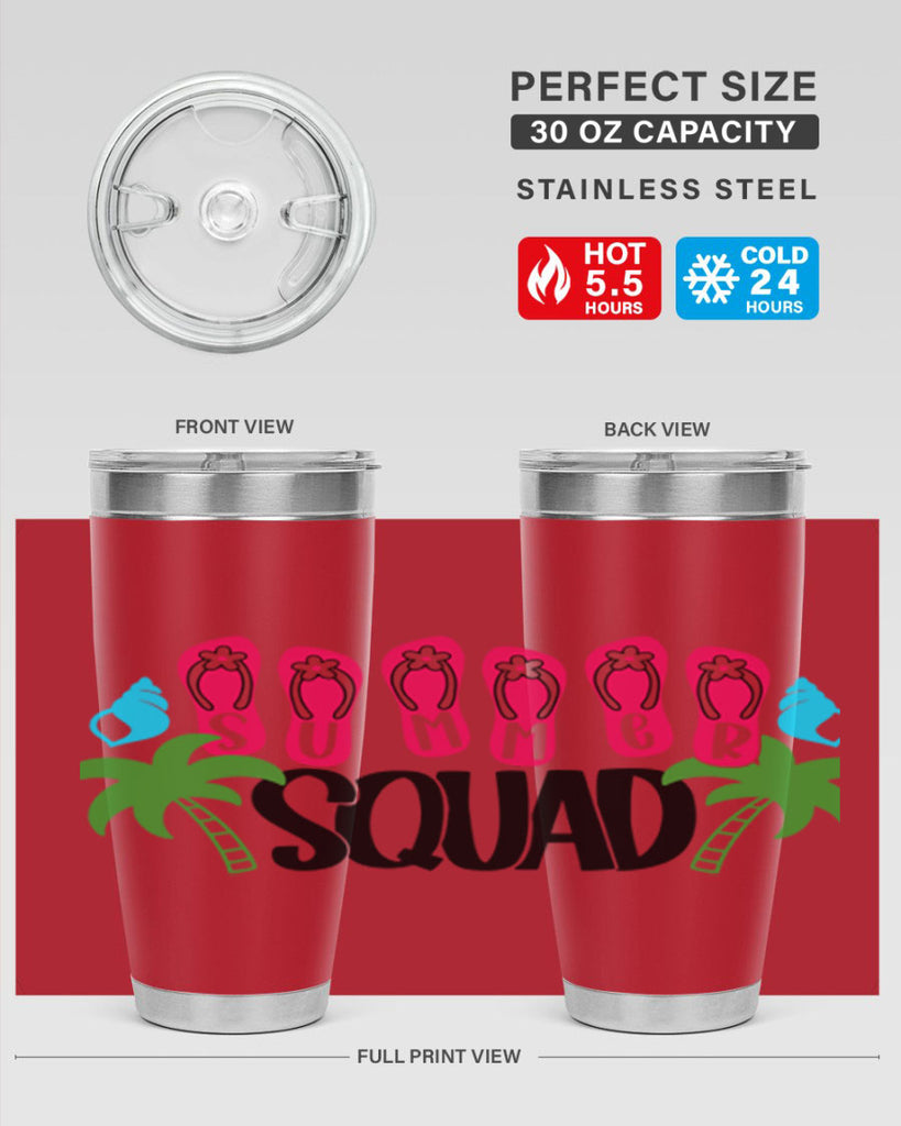 Summer Squad Style 22#- summer- Tumbler