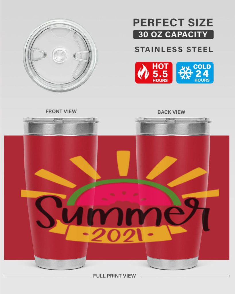 Summer Style 24#- summer- Tumbler