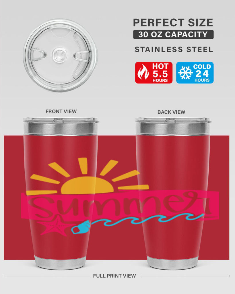 Summer Style 25#- summer- Tumbler