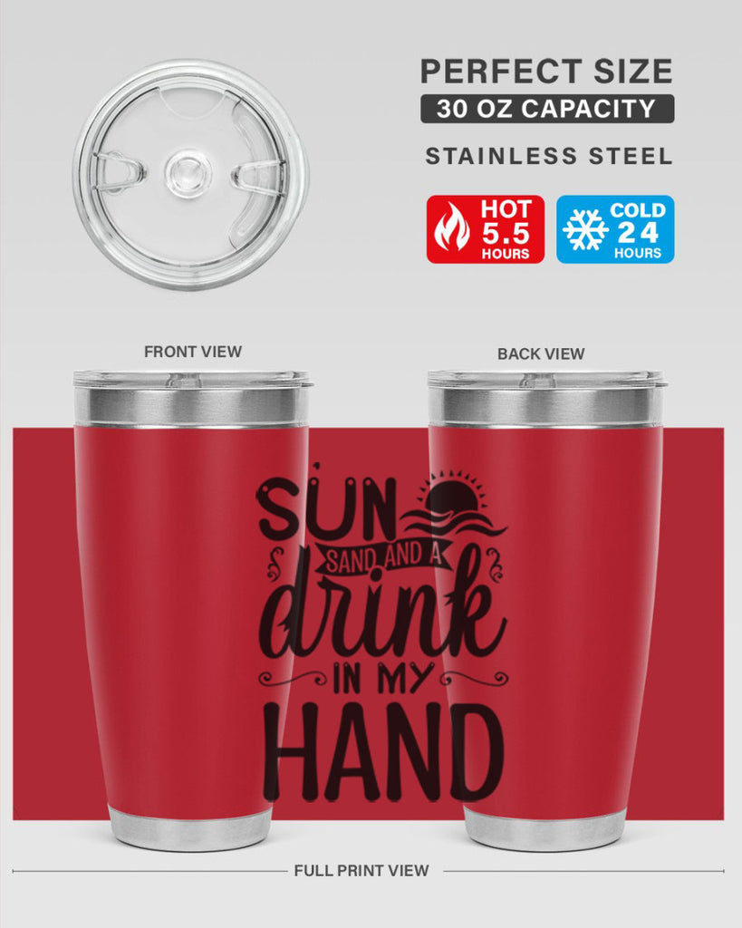 SunSandandaDrink 481#- zodiac- Tumbler