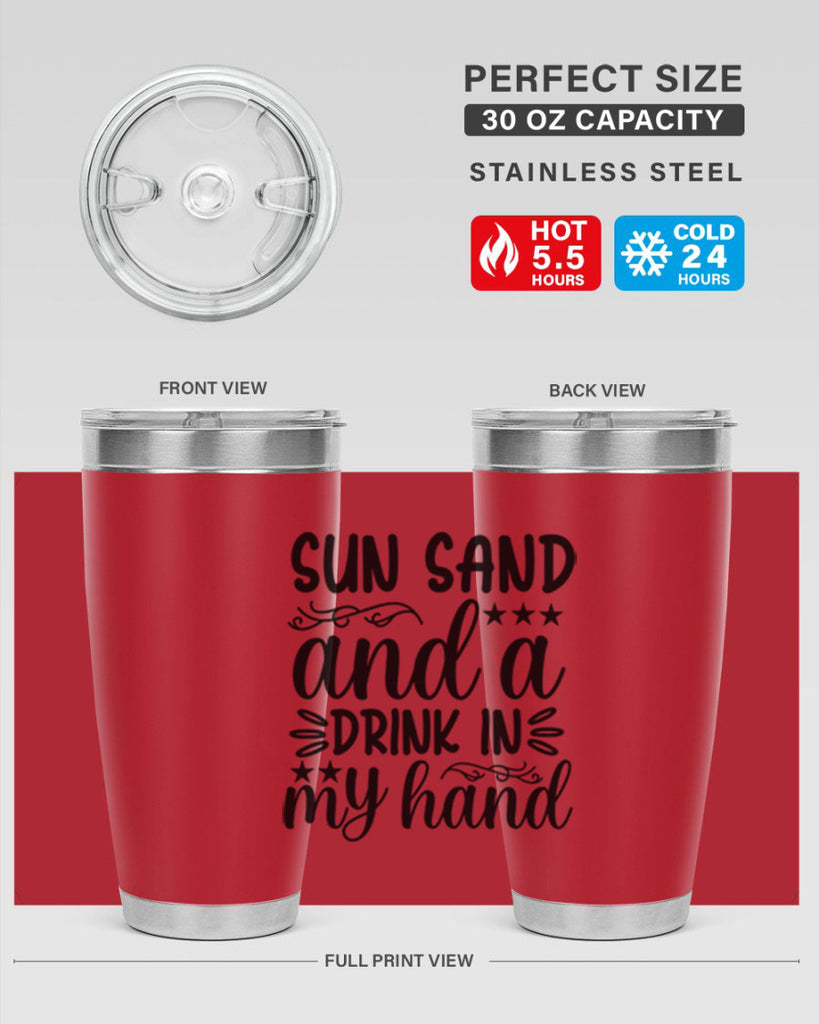 Sunsandandadrink 482#- zodiac- Tumbler