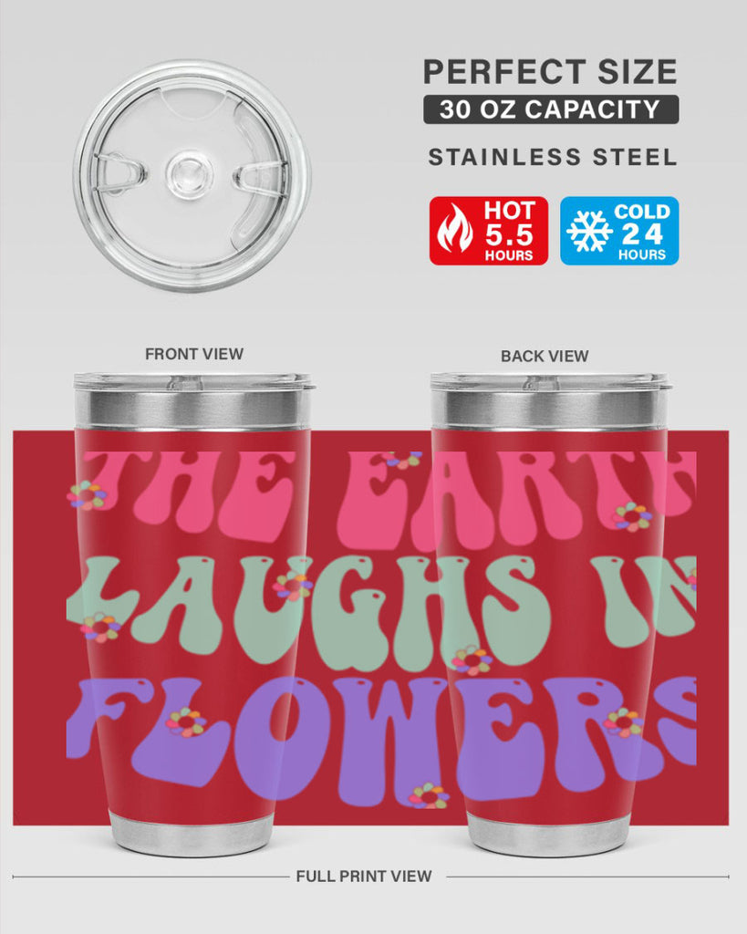 The earth laughs in flowers 532#- spring- Tumbler