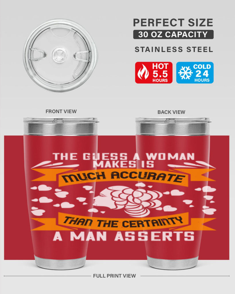 The guess a woman makes is much accurate Style 31#- womens day- Tumbler