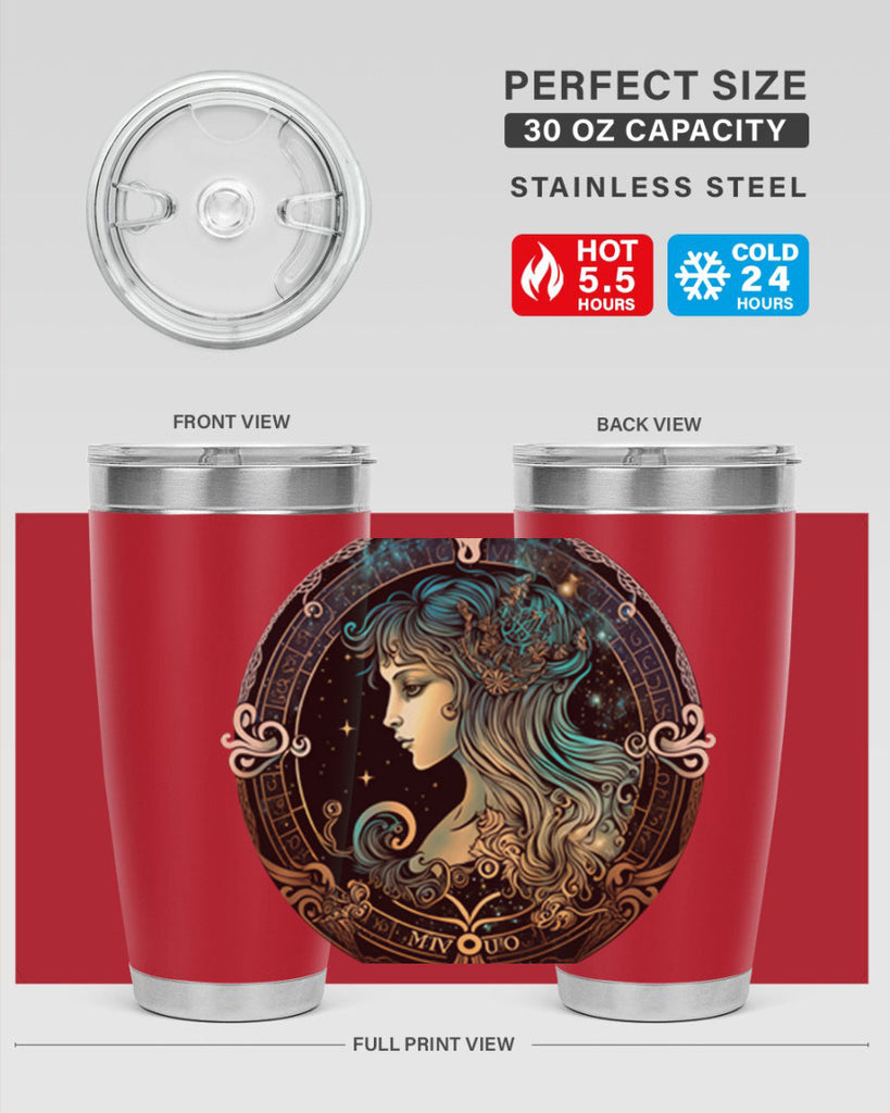 Virgo 526#- zodiac- Tumbler