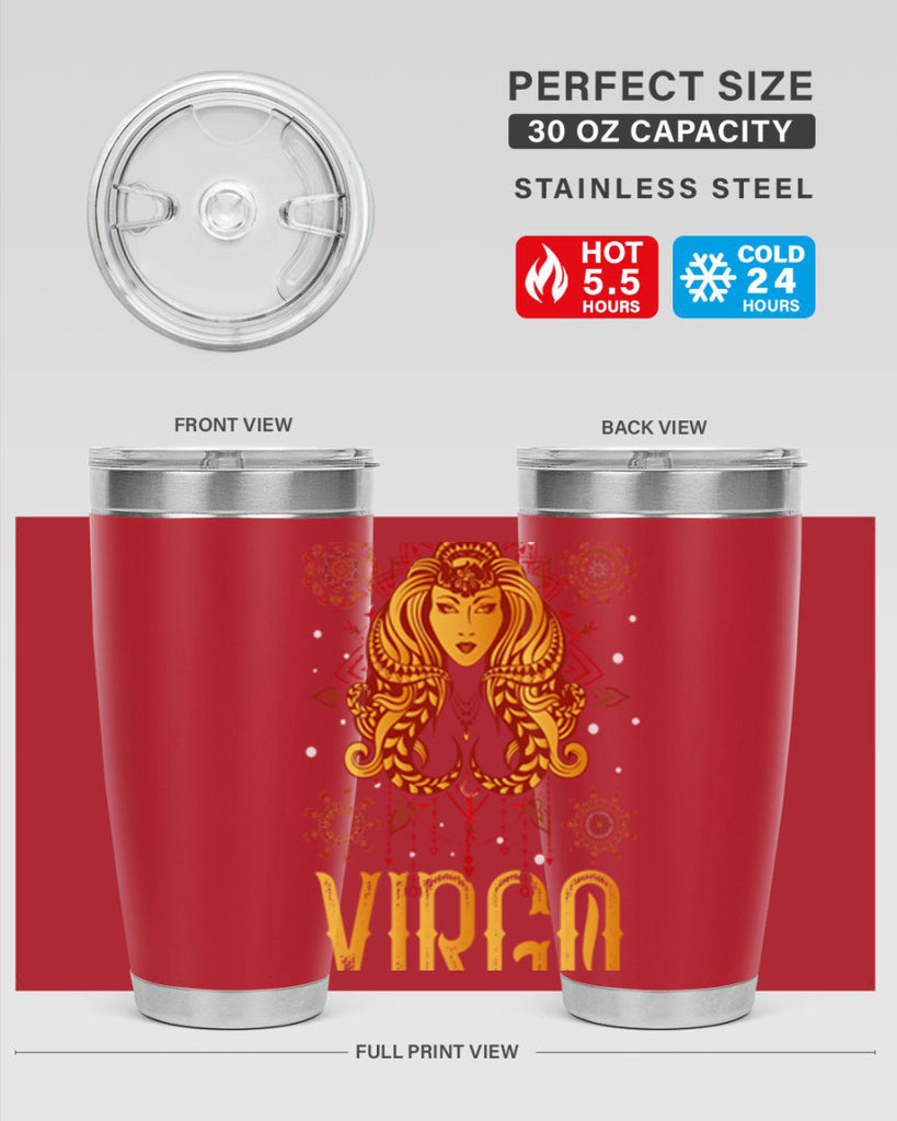 Virgo 542#- zodiac- Tumbler