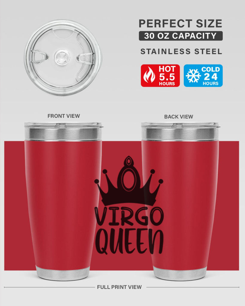 Virgo queen 539#- zodiac- Tumbler
