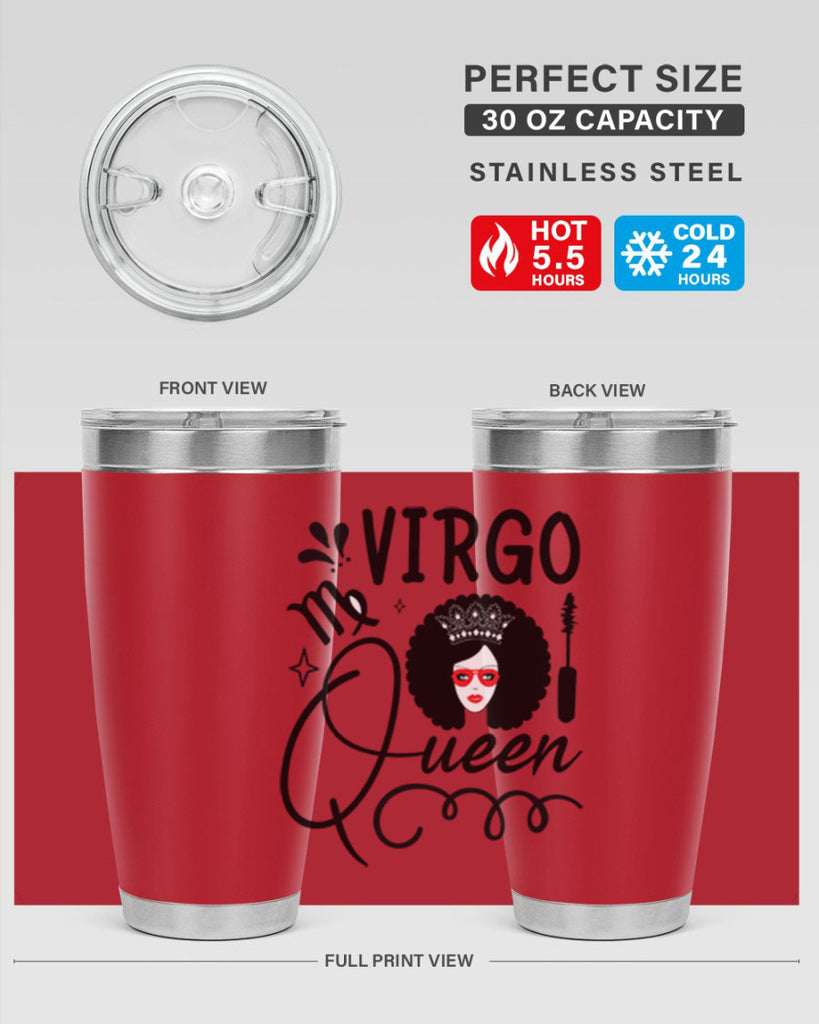 Virgo queen 541#- zodiac- Tumbler