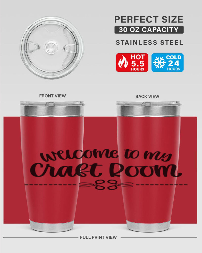 Welcome To My Craft Room 2#- crafting- Tumbler