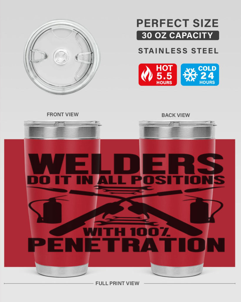 Welders do it Style 2#- welder- tumbler