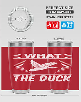 What The Duck Style 8#- duck- Tumbler