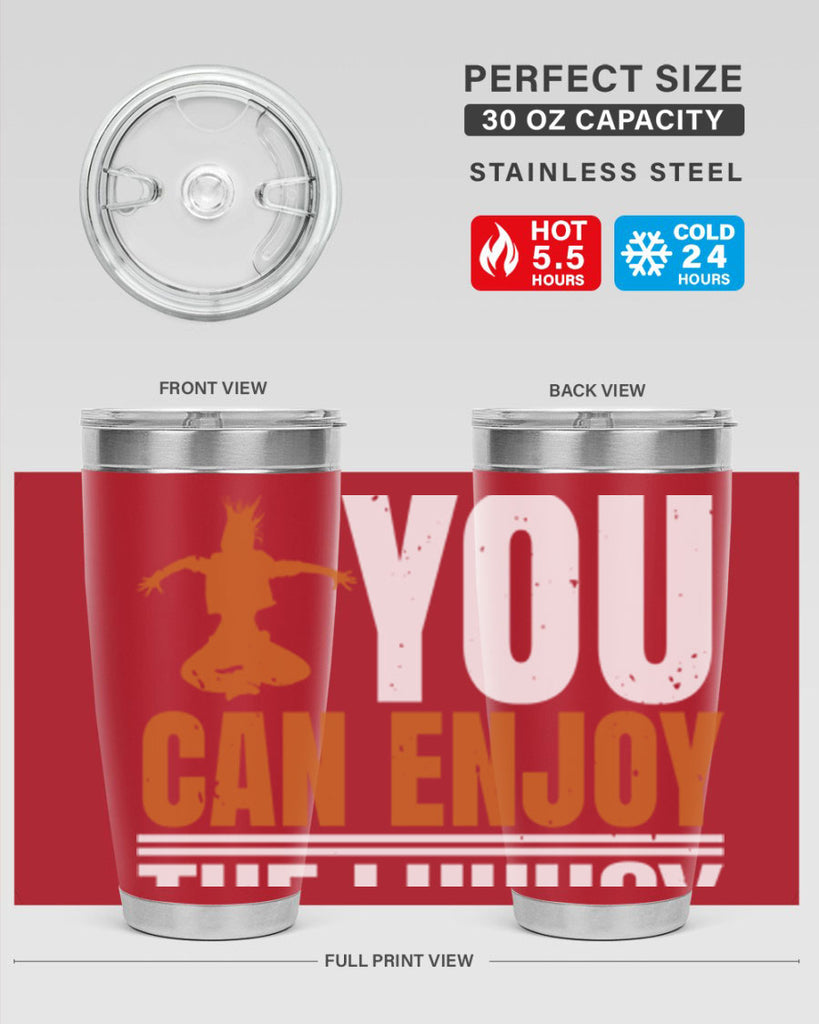 When you dance you can enjoy the luxury of being you 43#- dance- Tumbler