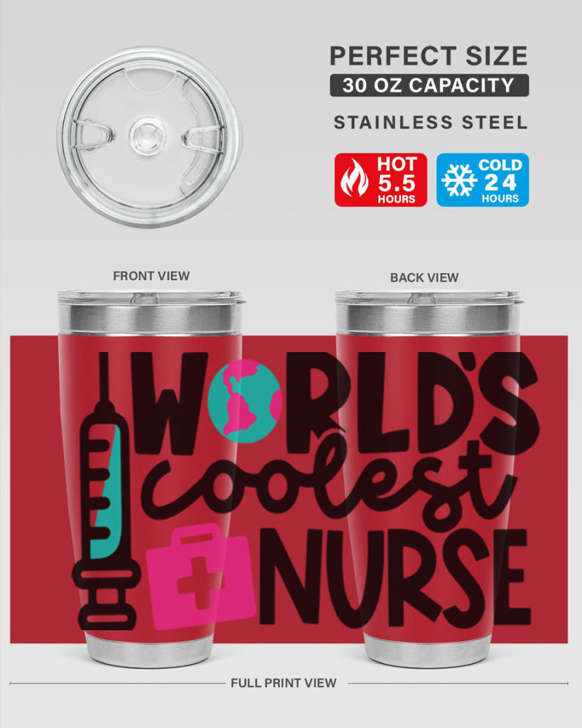 Worlds Coolest Nurse Style Style 7#- nurse- tumbler